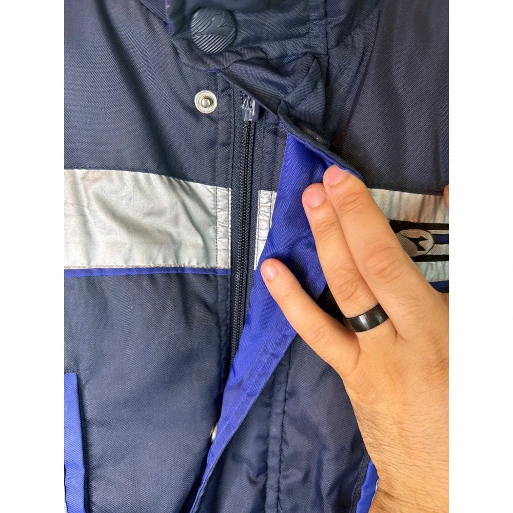 Vintage 90's Diadora Sport Adawn Collection Mens XXL Navy Blue Puffer Vest